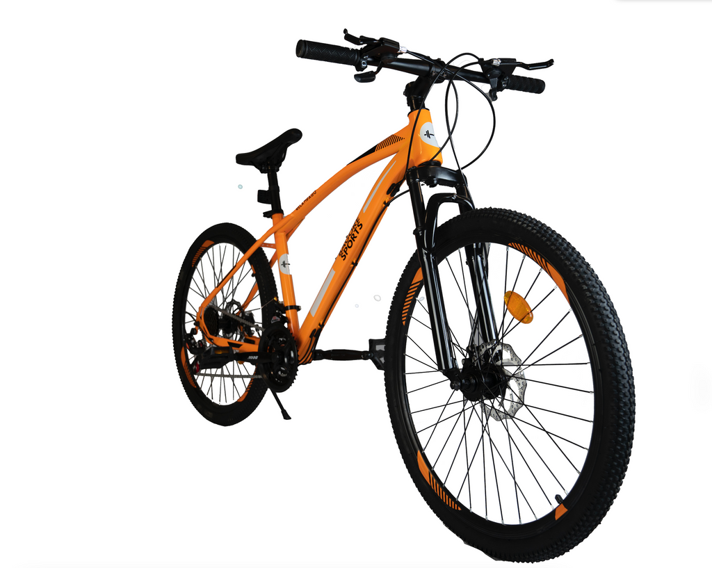 Bicicleta De Montaña Relámpago Naranja  r26 21v - Bagore